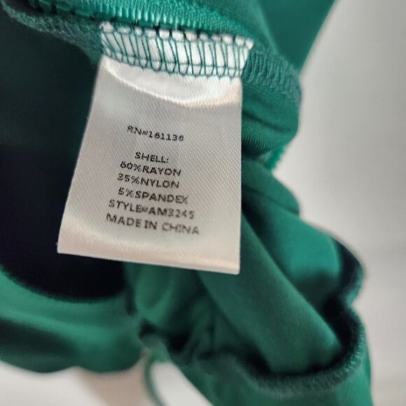 RIVIR One Time Short‎ Sleeve Flare Leg Pants Set - Forest Green Size Small - Picture 9 of 16